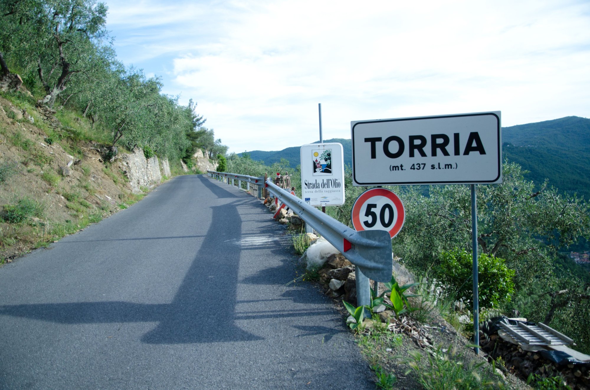 Ortsschild Torria